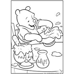 Dibujo para colorear: Winnie the Pooh (Películas de animación) #28733 - Dibujos para Colorear e Imprimir Gratis