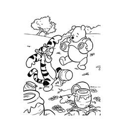 Dibujo para colorear: Winnie the Pooh (Películas de animación) #28798 - Dibujos para Colorear e Imprimir Gratis