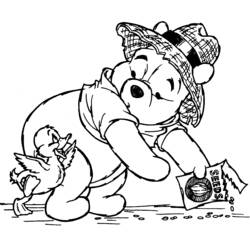 Dibujo para colorear: Winnie the Pooh (Películas de animación) #28842 - Dibujos para Colorear e Imprimir Gratis