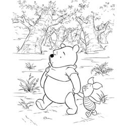 Dibujo para colorear: Winnie the Pooh (Películas de animación) #28910 - Dibujos para Colorear e Imprimir Gratis