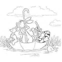 Dibujo para colorear: Winnie the Pooh (Películas de animación) #28937 - Dibujos para Colorear e Imprimir Gratis
