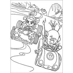 Dibujo para colorear: Wreck-It Ralph (Películas de animación) #130480 - Dibujos para Colorear e Imprimir Gratis