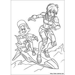 Dibujo para colorear: Wreck-It Ralph (Películas de animación) #130608 - Dibujos para Colorear e Imprimir Gratis