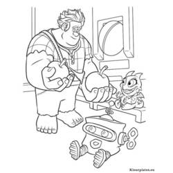 Dibujo para colorear: Wreck-It Ralph (Películas de animación) #130678 - Dibujos para Colorear e Imprimir Gratis
