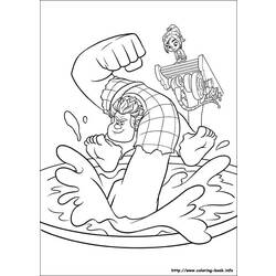 Dibujo para colorear: Wreck-It Ralph (Películas de animación) #130693 - Dibujos para Colorear e Imprimir Gratis