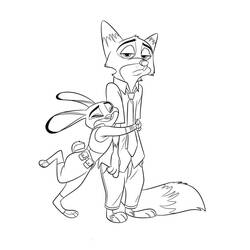 Dibujo Zootopia (Películas de Animación) #221707 para imprimir y colorear