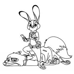 Dibujo Zootopia (Películas de Animación) #221709 para imprimir y colorear