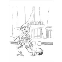 Dibujo Zootopia (Películas de Animación) #221723 para imprimir y colorear