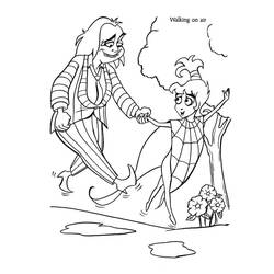 Dibujo Beetlejuice (Películas y Series de TV) #222029 para imprimir y colorear