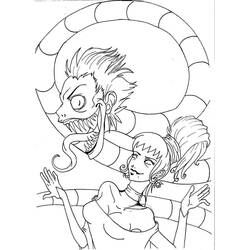 Dibujo Beetlejuice (Películas y Series de TV) #222040 para imprimir y colorear