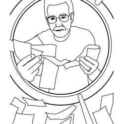Dibujo para colorear: Breaking Bad (Películas y Series de TV) #151048 - Dibujos para Colorear e Imprimir Gratis