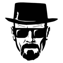 Dibujo para colorear: Breaking Bad (Películas y Series de TV) #151303 - Dibujos para Colorear e Imprimir Gratis