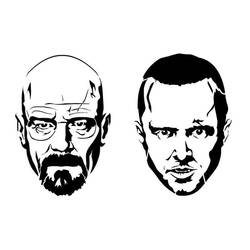 Dibujo para colorear: Breaking Bad (Películas y Series de TV) #151348 - Dibujos para Colorear e Imprimir Gratis