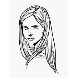Dibujo para colorear: Buffy Cazavampiros (Películas y Series de TV) #152693 - Dibujos para Colorear e Imprimir Gratis