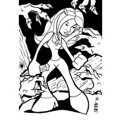 Dibujo para colorear: Buffy Cazavampiros (Películas y Series de TV) #152696 - Dibujos para Colorear e Imprimir Gratis