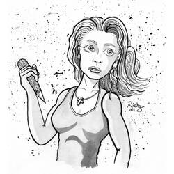 Dibujo para colorear: Buffy Cazavampiros (Películas y Series de TV) #152701 - Dibujos para Colorear e Imprimir Gratis