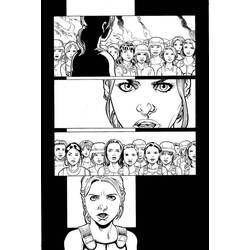 Dibujo para colorear: Buffy Cazavampiros (Películas y Series de TV) #153080 - Dibujos para Colorear e Imprimir Gratis