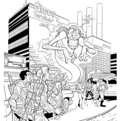 Dibujo para colorear: Cazafantasmas (Películas y Series de TV) #192759 - Dibujos para Colorear e Imprimir Gratis