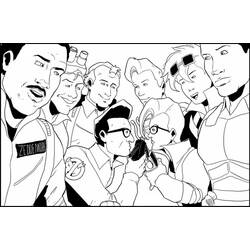 Dibujo para colorear: Cazafantasmas (Películas y Series de TV) #192768 - Dibujos para Colorear e Imprimir Gratis