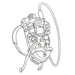 Dibujo para colorear: Cazafantasmas (Películas y Series de TV) #192774 - Dibujos para Colorear e Imprimir Gratis