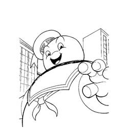 Dibujo para colorear: Cazafantasmas (Películas y Series de TV) #192776 - Dibujos para Colorear e Imprimir Gratis