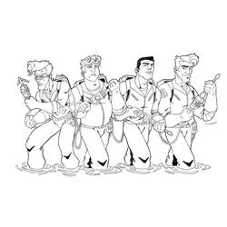 Dibujo para colorear: Cazafantasmas (Películas y Series de TV) #192779 - Dibujos para Colorear e Imprimir Gratis