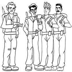 Dibujo para colorear: Cazafantasmas (Películas y Series de TV) #192781 - Dibujos para Colorear e Imprimir Gratis