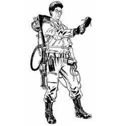 Dibujo para colorear: Cazafantasmas (Películas y Series de TV) #192782 - Dibujos para Colorear e Imprimir Gratis