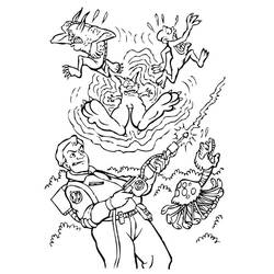 Dibujo para colorear: Cazafantasmas (Películas y Series de TV) #192786 - Dibujos para Colorear e Imprimir Gratis