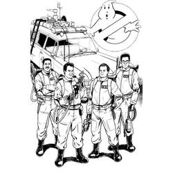 Dibujo para colorear: Cazafantasmas (Películas y Series de TV) #192790 - Dibujos para Colorear e Imprimir Gratis