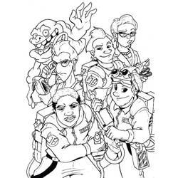 Dibujo para colorear: Cazafantasmas (Películas y Series de TV) #192791 - Dibujos para Colorear e Imprimir Gratis