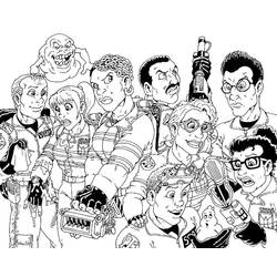 Dibujo para colorear: Cazafantasmas (Películas y Series de TV) #192793 - Dibujos para Colorear e Imprimir Gratis