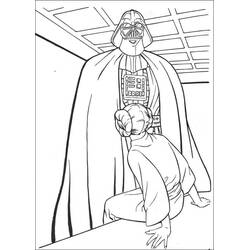 Dibujo para colorear: Darth Vader (Películas y Series de TV) #211621 - Dibujos para Colorear e Imprimir Gratis