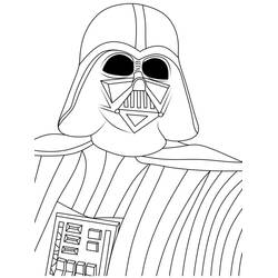 Dibujo para colorear: Darth Vader (Películas y Series de TV) #211624 - Dibujos para Colorear e Imprimir Gratis
