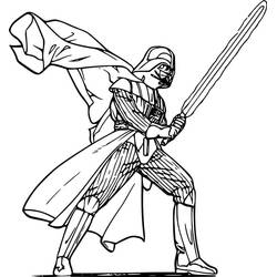 Dibujo para colorear: Darth Vader (Películas y Series de TV) #211625 - Dibujos para Colorear e Imprimir Gratis