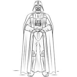 Dibujo para colorear: Darth Vader (Películas y Series de TV) #211630 - Dibujos para Colorear e Imprimir Gratis