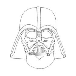 Dibujo para colorear: Darth Vader (Películas y Series de TV) #211636 - Dibujos para Colorear e Imprimir Gratis