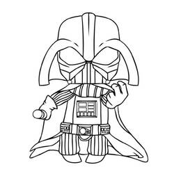 Dibujo para colorear: Darth Vader (Películas y Series de TV) #211637 - Dibujos para Colorear e Imprimir Gratis
