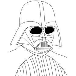 Dibujo para colorear: Darth Vader (Películas y Series de TV) #211639 - Dibujos para Colorear e Imprimir Gratis