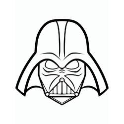 Dibujo para colorear: Darth Vader (Películas y Series de TV) #211641 - Dibujos para Colorear e Imprimir Gratis