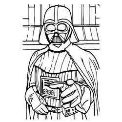 Dibujo para colorear: Darth Vader (Películas y Series de TV) #211645 - Dibujos para Colorear e Imprimir Gratis
