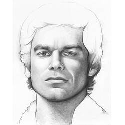 Dibujo para colorear: Dexter (Películas y Series de TV) #152422 - Dibujos para Colorear e Imprimir Gratis