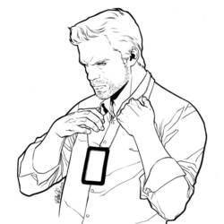 Dibujo para colorear: Dexter (Películas y Series de TV) #152431 - Dibujos para Colorear e Imprimir Gratis