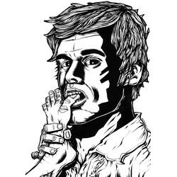 Dibujo para colorear: Dexter (Películas y Series de TV) #152437 - Dibujos para Colorear e Imprimir Gratis