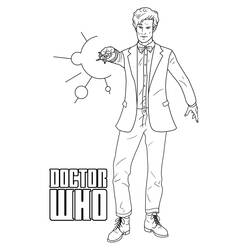 Dibujo para colorear: Doctor Who (Películas y Series de TV) #153104 - Dibujos para Colorear e Imprimir Gratis