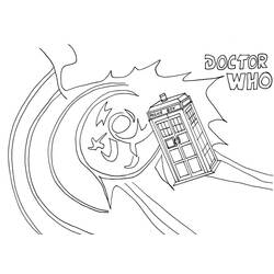 Dibujo para colorear: Doctor Who (Películas y Series de TV) #153113 - Dibujos para Colorear e Imprimir Gratis