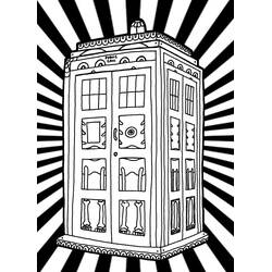 Dibujo para colorear: Doctor Who (Películas y Series de TV) #153116 - Dibujos para Colorear e Imprimir Gratis
