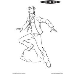 Dibujo para colorear: Doctor Who (Películas y Series de TV) #153119 - Dibujos para Colorear e Imprimir Gratis