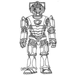 Dibujo para colorear: Doctor Who (Películas y Series de TV) #153182 - Dibujos para Colorear e Imprimir Gratis
