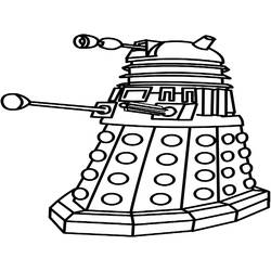 Dibujo para colorear: Doctor Who (Películas y Series de TV) #153233 - Dibujos para Colorear e Imprimir Gratis